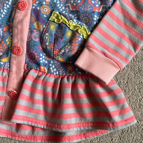 MATILDA JANE Cuddle Me sweatshirt jacket, Sz 4. - Picture 4 of 9